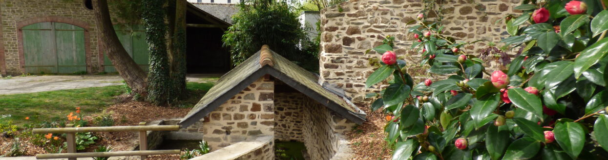 La grange et le lavoir du Jardin du Hill