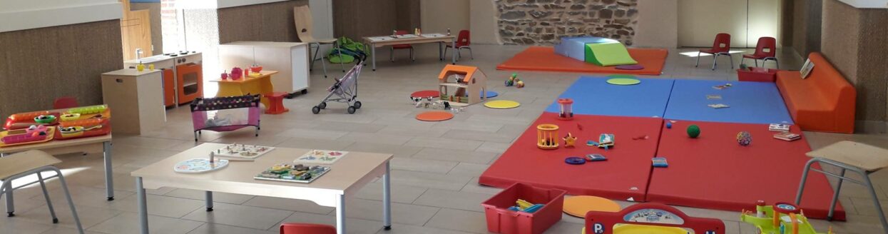 Un espace jeux du Relais Petite Enfance