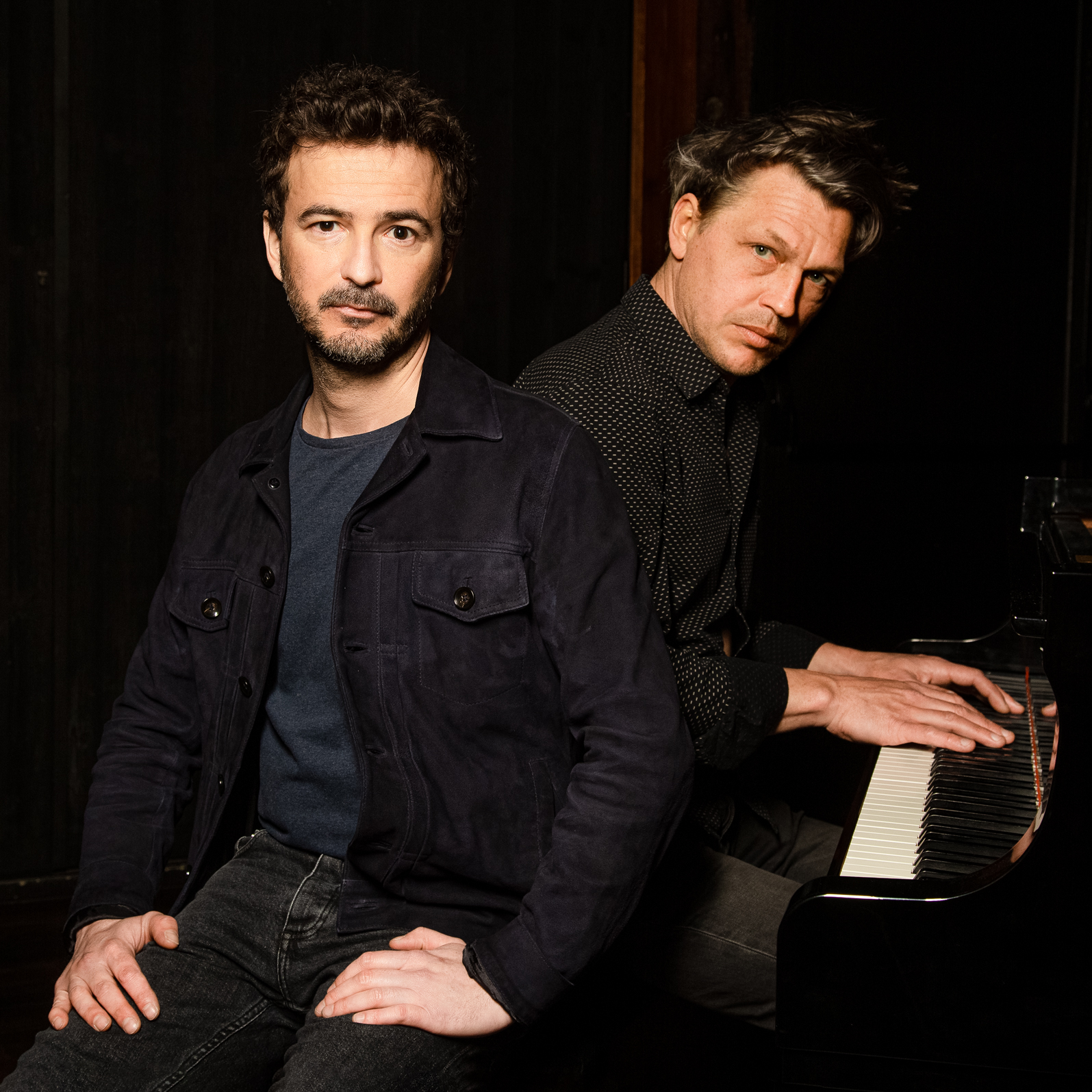Renan Luce et Christophe Cravero au piano