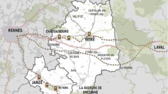 Carte du territoire du SCoT du Pays de Vitré